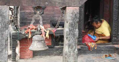  A Tibetan style bell